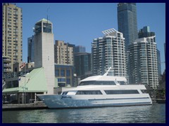 View of the Harbourfront the tour boat 049